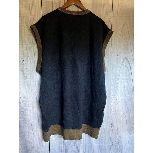 Men's ROYAL PRESTIGE SWEATER VEST EMBROIDERY 3XL, Colorful‎ - Picture 3 of 4